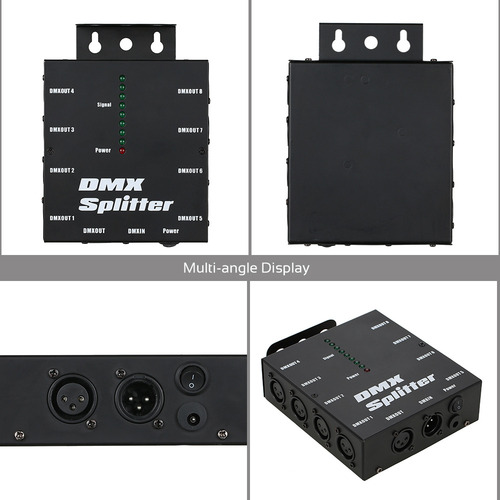 Receptor De Señal Splitter Club Dmx512 Disco Distribution
