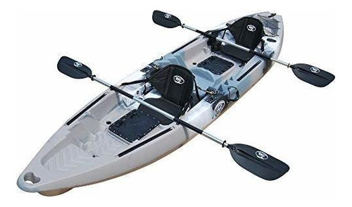 Kayak - Bkc Tk122k 12' 6  Tandem 2 Or 3 Person Sit On Top F