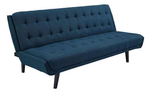 Modway Glance - Sofa Cama Convertible De Tela Tapizada Moder