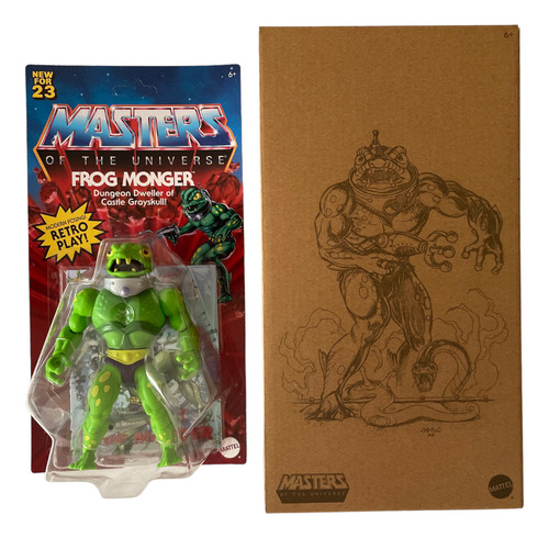Frog Monger Motu Origins Mattel Creations Exclusive 2022 Unp (Usado)