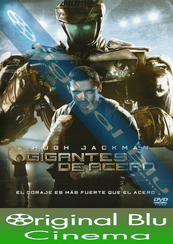 Gigantes De Acero - Hugh Hackman - Dvd Original