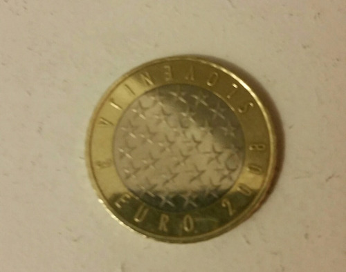 Moneda Eslovenia.  3 Euros