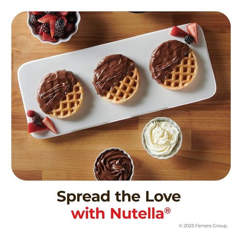Nutella 2 Baldes 3kg Cada Uno + Galletas 270 Gr De