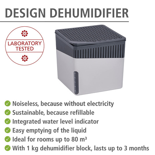 Wenko Portable Dehumidifier Gris