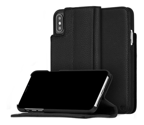 Case Mate Flip Cover De Cuero Para iPhone XS Max 6.5 