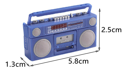 Gravador De Gramofone Estilo Vintage Fonógrafos Em Azul