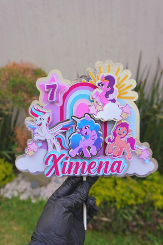 Cake Topper, Letreros Pastel, Personalizado C Vela Chispera Blanco Personalizado