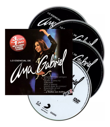 Ana Gabriel - Lo Esencial Versión del álbum Estándar