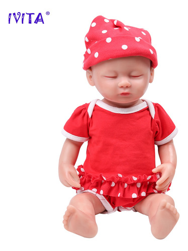 Ivita-mu?eca Reborn De Silicona Pintada Para Ni?os