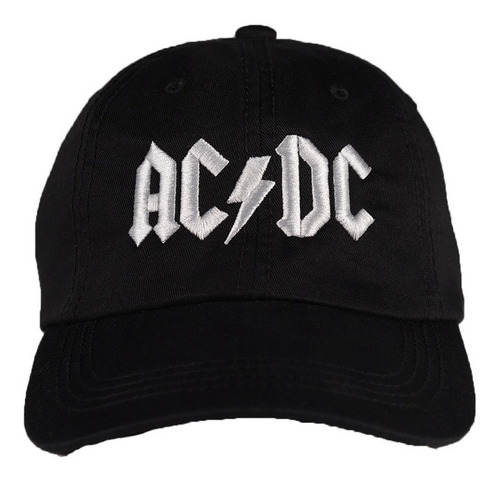 Gorra Algodón Acdc  Bordado 2d Ac Dc Rock Trap 