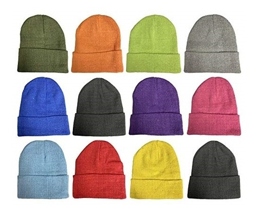 Gorro Cómodo Y Elástico Para Clima Frío  Unisex Talla Única