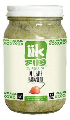 Crema Vegana De Chile Habanero Iik