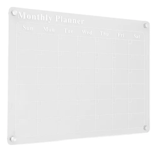 Tablero De Planificación, Tablero De Programación, Acrílico