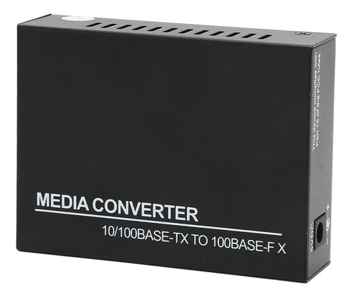 Convertidor Medio Ethernet Fibra Para Difusion Tormenta