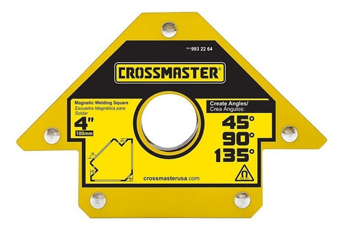 Escuadra Magnética 100mm  45°- 90°- 135°  -  22.7 Kg 9932264