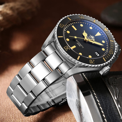 Addiesdive Reloj De Buceo Automático Para Hombre Nh35a De Al