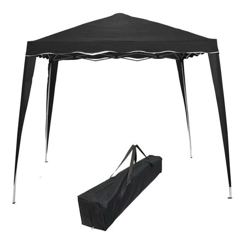 Toldo Cobertura Sanfonada Protege Sol Gazebo Base Área 3x3m