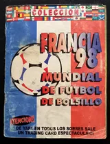 Comprar Album De Figuritas Mundial Futbol Francia 98 De Bolsillo