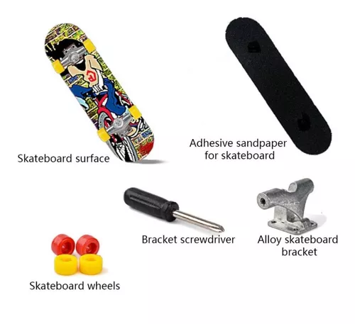 Mini Alloy Finger Board para crianças, Fingerboard, Skate Boarding