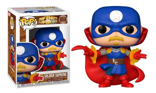 Funko Pop Marvel Infinity Warps - Soldier Supreme #858