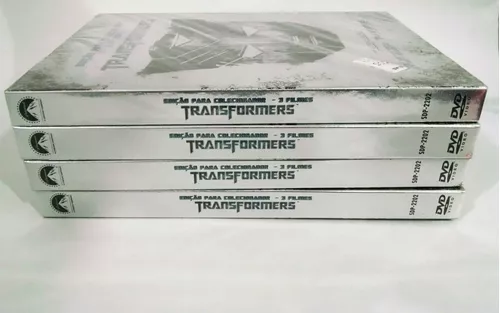 Transformers Edição Para Colecionador - 3 DVDs Filme Ação em