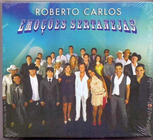 Cd Roberto Carlos Emoções Sertanejas Vol 01 Original,novo