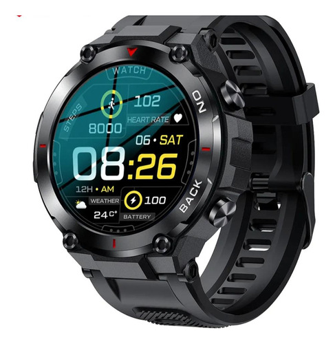 Reloj Inteligente K37  De Hombre Con Gps