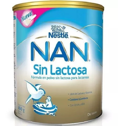 Nan Sin Lactosa X 400grs