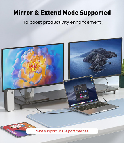 Uantin Paquete De 5 Cables Usb C A Hdmi De 10 Pies | Cable C
