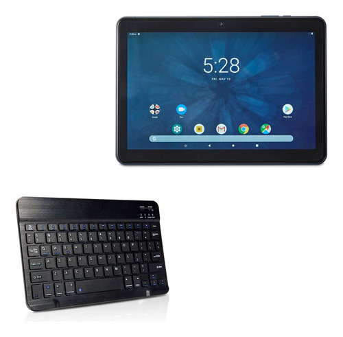 Teclado Para Tablet Onn 10.1  Boxwave  Bluetooth Portatil