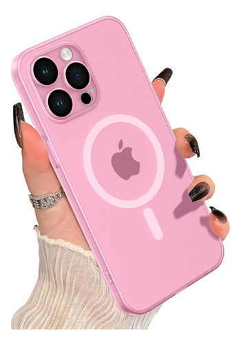 Funda Para iPhone 15 Pro Max 6.7 PuLG Matte Rosa 6.7 PuLG Pi