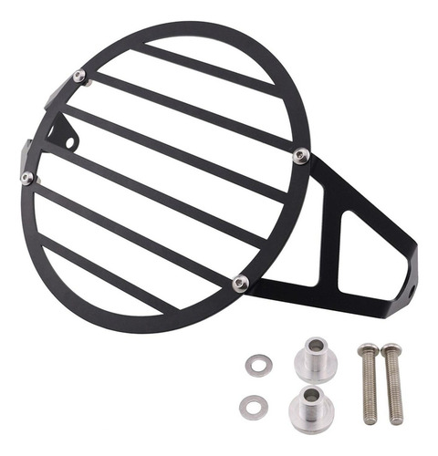 Cubierta De Rejilla Para Faro De Motocicleta De 7 Pulgadas,