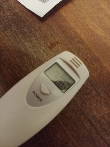Imagen 2 de 5 de Alcoholímetro Digital Portátil Alcohol Test Alcoholemia