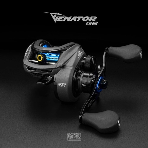 Imagem 8 de 10 de Carretilha Marine Sports Venator Gs Johnny Hoffmann Direita
