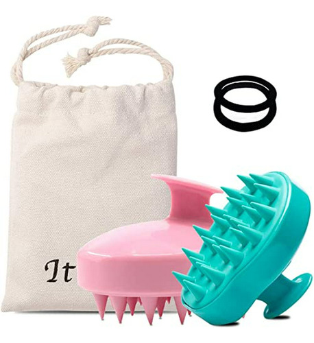 Cepillo Para Cabello - Ithyes Shampoo Brush Silicon Scalp Ma