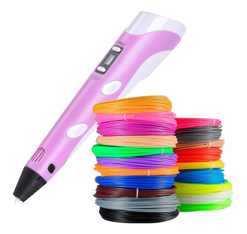 Imagen 4 de 4 de Filamento Para Lápiz 3d Nictom 50mts Repuesto Colores Tl