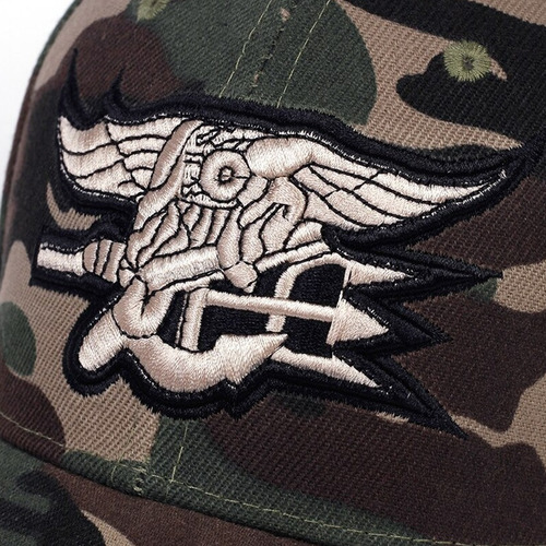 Imagen 5 de 7 de Gorra Táctica Navy Seal Bordado Beisbolera Ajustable