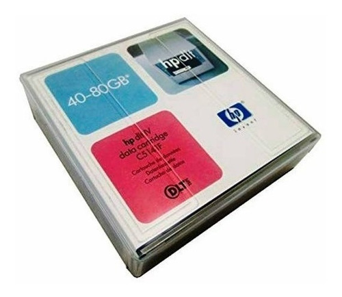 Kit Com 5 Fita Cartucho De Dados Hp Dlt Iv 40/80gb C5141f