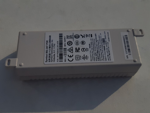 Power Injector Symbol 802.3at Poe 55v .6a (Reacondicionado)