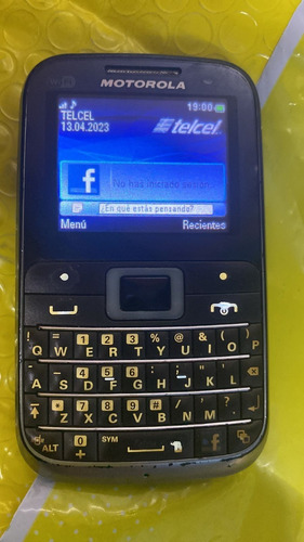 Motorola Ex116 Wifi Motokey Original Telcel Usaso Funcional $299 Leer!!!