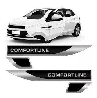 Emblema Lateral Vw Comfortline Polo Virtus Fox Jetta Golf