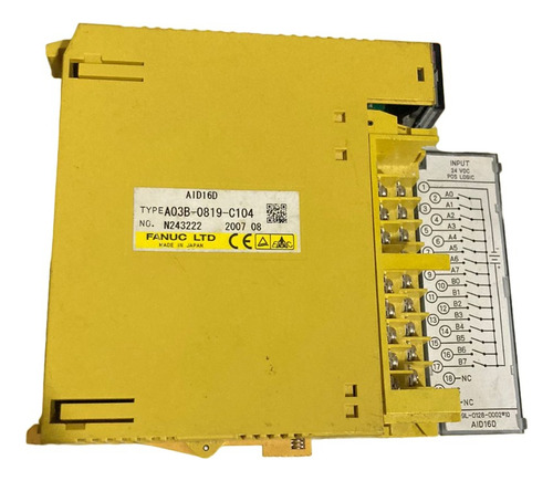 Fanuc A03b 0819 C104 Modulo De Entradas (Usado)