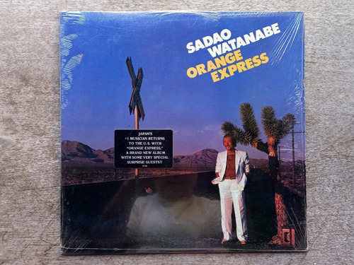 Disco Lp Sadao Watanabe - Orange Express (1981) Usa Jazz R5