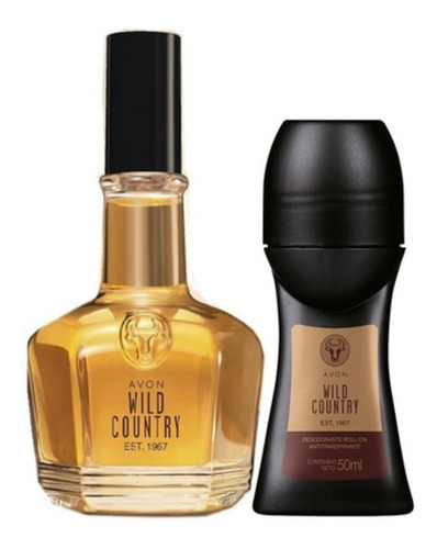Colonia Wild Country De Avon 100ml + Desodorante.