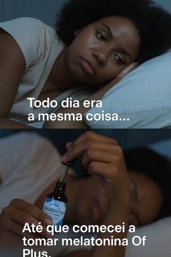 Com Selo De Autenticidade, Melatonina Ofplus Kit 3 Potes Laranja