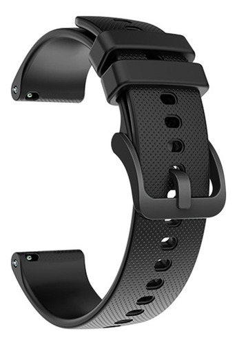 Correa De Reloj De Silicona De 18 Mm, Cierre Rápido, Hebilla