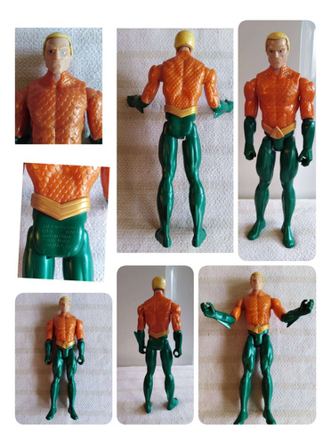 Muñeco Mattel Aquaman Biohazard Y Dred De Máx Steel 