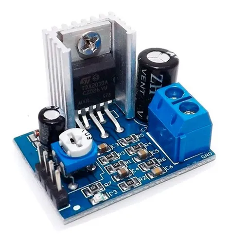 Modulo Amplificador Audio Tda2030 Mono 18watts 6-12 Vdc