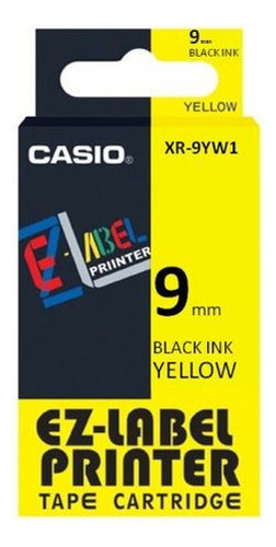 Xr-9yw1 (negro Sobre Amarillo) 9mm Color Negro