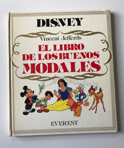 Disney El Libro De Los Buenos Modales, De Vincent Jefferds 